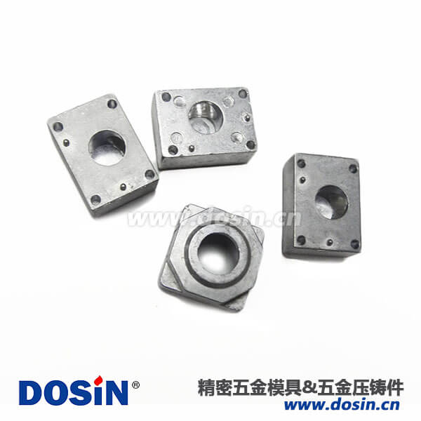 精密铝合金压铸配重小方块配件