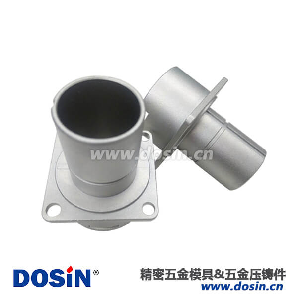 圆形连接器方板法兰铝合金壳压铸体