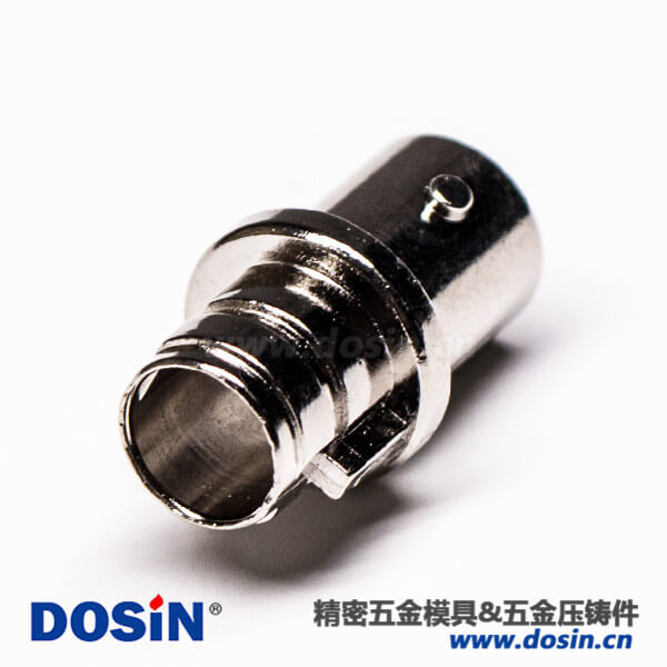 BNC外壳母头锌合金镀镍精密件