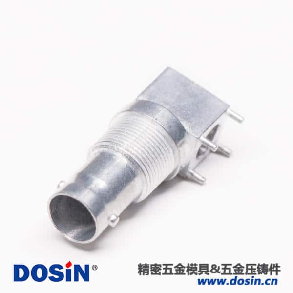 BNC母头锌合金外壳精密压铸件