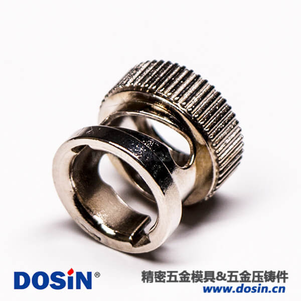 gps天线接头bnc公头外壳平口锌合金